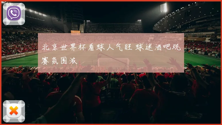 北京世界杯看球人气旺 球迷酒吧观赛氛围浓